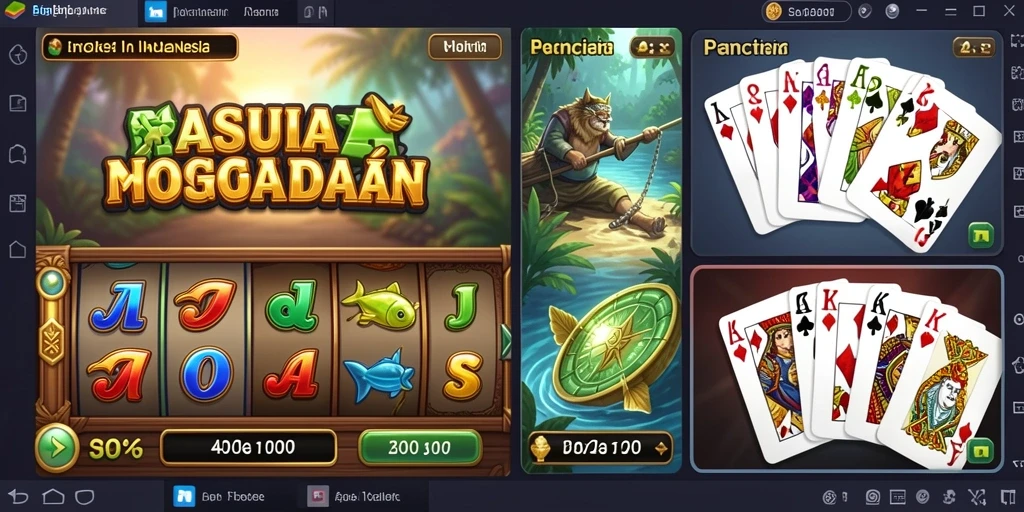 Screenshot memperlihatkan level yang menantang dan menarik.