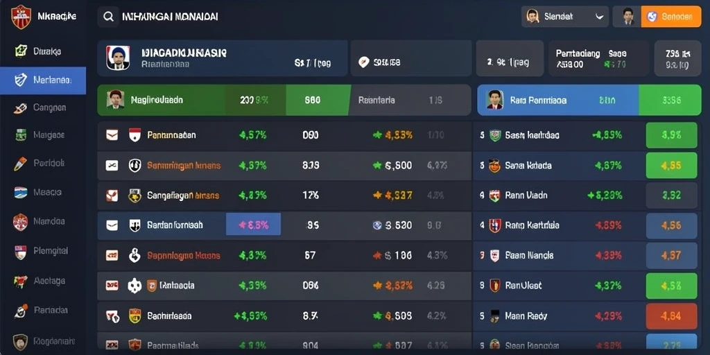 Screenshot interaksi pemain dalam BANTENG69.