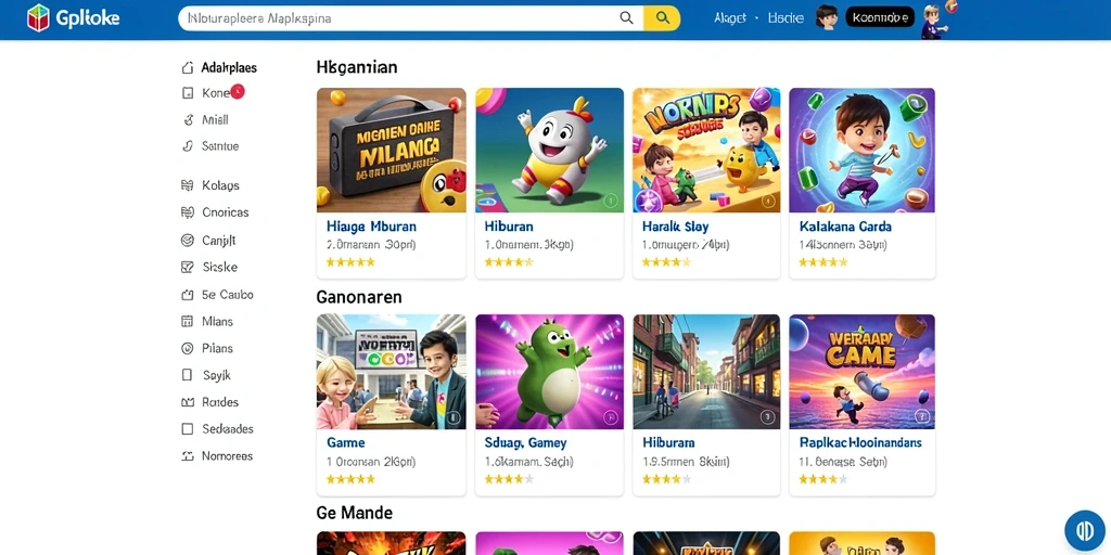 Fitur sosial yang memungkinkan interaksi antar pemain.