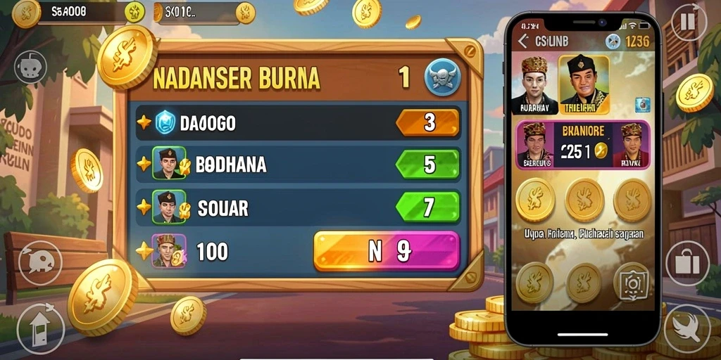 Tangkapan layar menampilkan tantangan level terbaru.