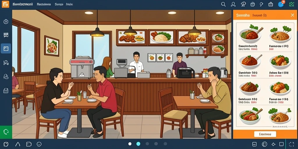 Grafis yang menarik menarik perhatian pemain.