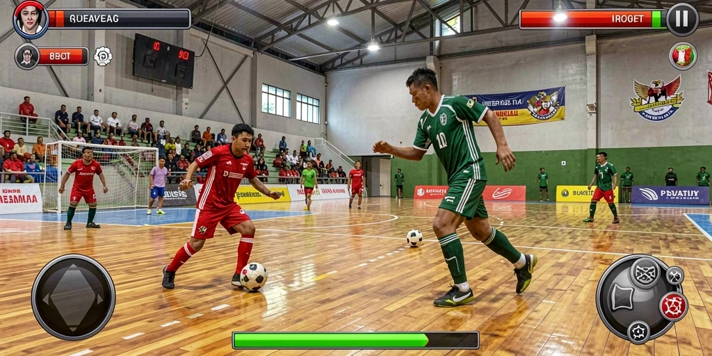 Fitur leaderboard yang menunjukkan peringkat pemain secara real-time.