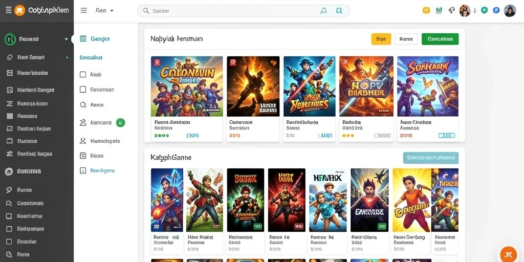 Cuplikan dari gameplay seru yang penuh tantangan.