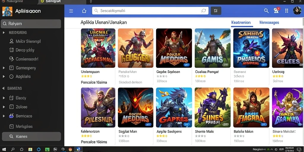 Fitur interaksi sosial yang menarik.