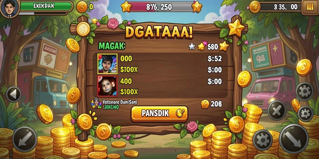 Screenshot dari hadiah menarik yang bisa dimenangkan.