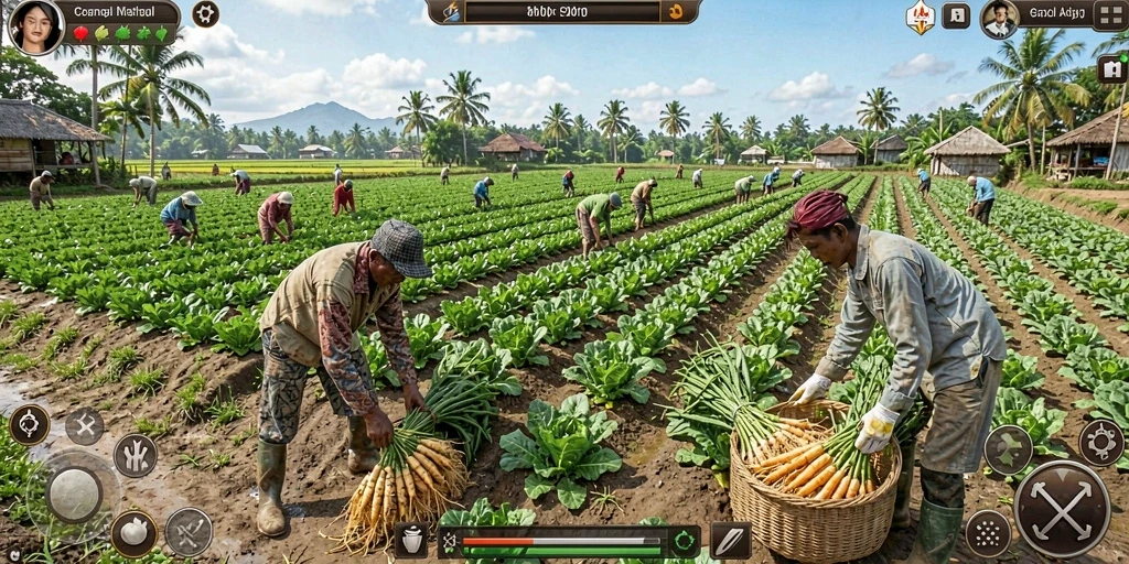 Karakter-karakter dengan desain yang mengesankan.